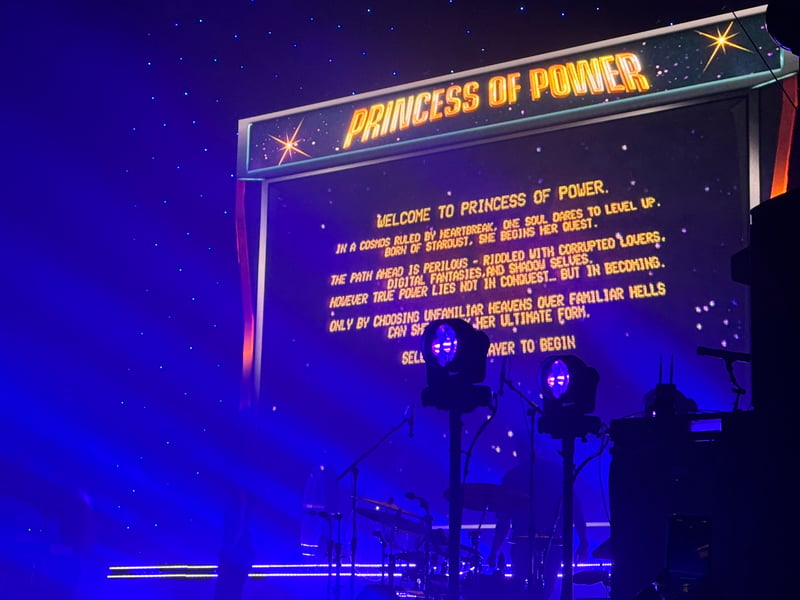 The tour is in support of Marina's latest album, 'Princess of Power'.