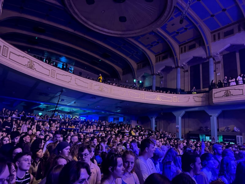 Marina was playing Glasgow's 02 Academy.
