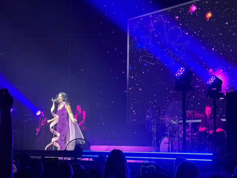 Marina opened with the title track from her new album 'Princess of Power'.