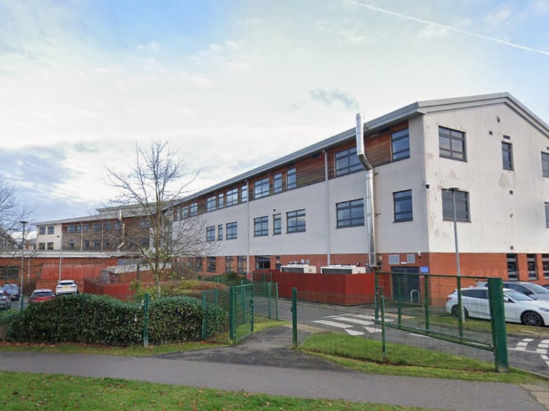 Strathaven Academy is the top performing secondary in South Lanarkshire - and the 33rd best in Scotland - when it comes to exam results, with 61 per cent of pupils achieving at least five Highers. Of the school's 993 pupils, just 1.7 per cent come from 'deprived' backgrounds.