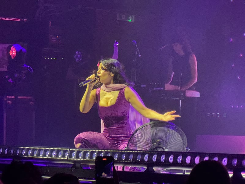 The Glasgow gig was Marina's only Scottish show.