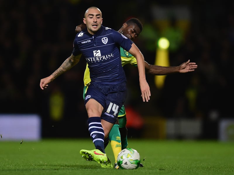 The buttoned collar made this a little smarter but navy blue is not a Leeds colour. Looks more like a slick training top than anything else.