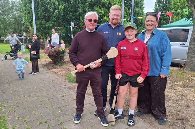 John, Rory, Sean and Mary Murphy at the Clancy Brothers Festival Family Fun Day