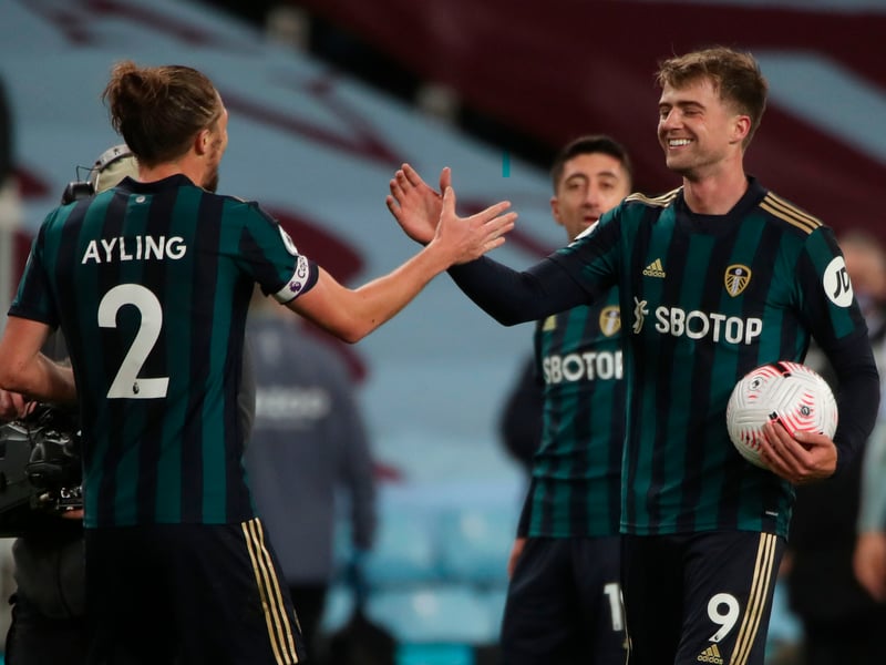 This was Leeds' first Adidas shirt and an attempted nod back to the green stripes of the 1990s, but it didn't quite have the same retro feel. It did bring us a Patrick Bamford hat-trick at Aston Villa, though.