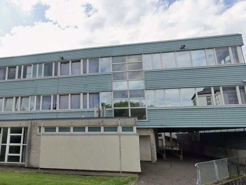 A total of 41 per cent of pupils from Castlehead High School, in Paisley, gain a minimum of five Highers. The school has 739 pupils, 40.9 per cent of whom come from 'deprived' backgrounds.