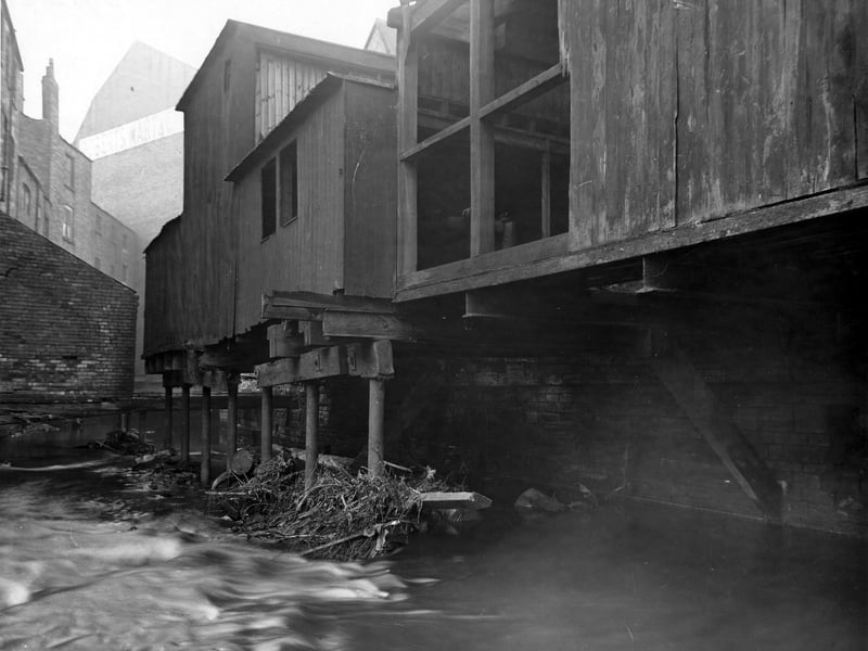 Timble Beck off East Street in December 1946.
