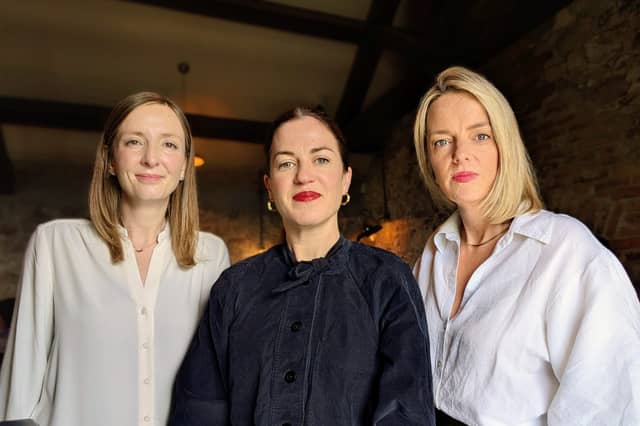 Kathryn Fitzpatrick, Jenny Dagg and Leonie Keane are calling for a second specialist class in Galway