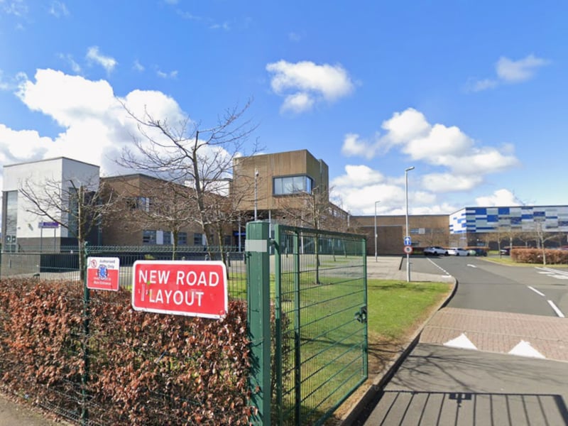 Completing our list of Renfrewshire secondaries is Linwood High School, where 20 per cent of pupils leave with a minimum of five Highers. 27.2 per cent of the school's 419 pupils come from 'deprived' backgrounds.