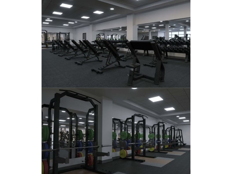 The gym will be closed for two weeks with other facilities at the leisure centre remaining open.