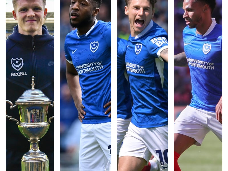 From left to right: Terry Devlin, Ebou Adams, Adrian Segecic and Josh Murphy