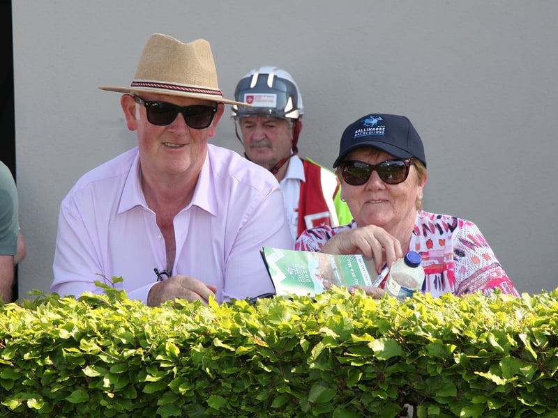 At Ballinrobe Races, pictured were Margaret and James McGovern(Robeen and Caven). 