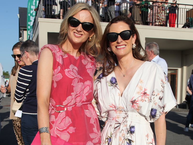 At Ballinrobe Races, pictured were Rachel McHugh(Headford) and Tricia Clarke(Ballina).
