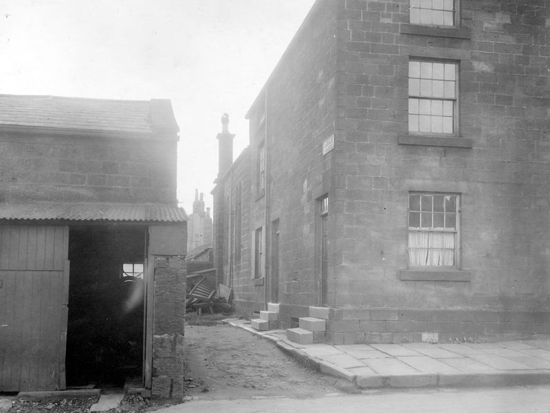 Rowling Place, off Weetwood Lane, pictured in October 1930.