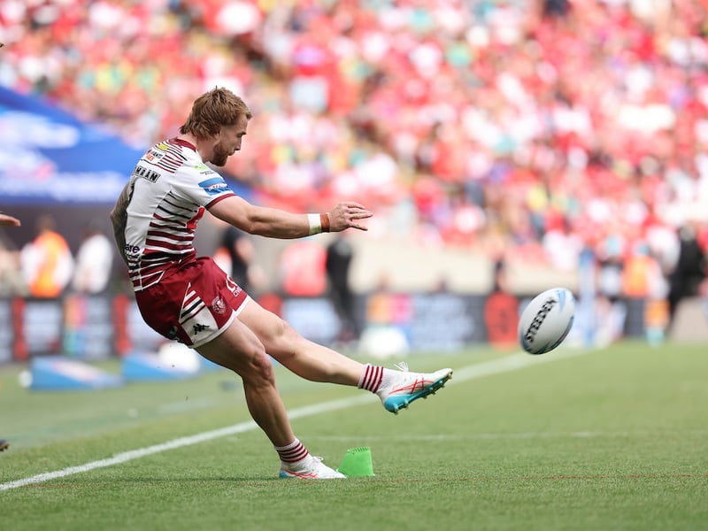 Keighran equalled the number of points scored by an individual player in a men's Challenge Cup final, having scored 20 on Saturday. The Australian bagged a brace of tries and kicked six goals, as he finally got to experience Wembley after missing the 2024 final success through suspension.