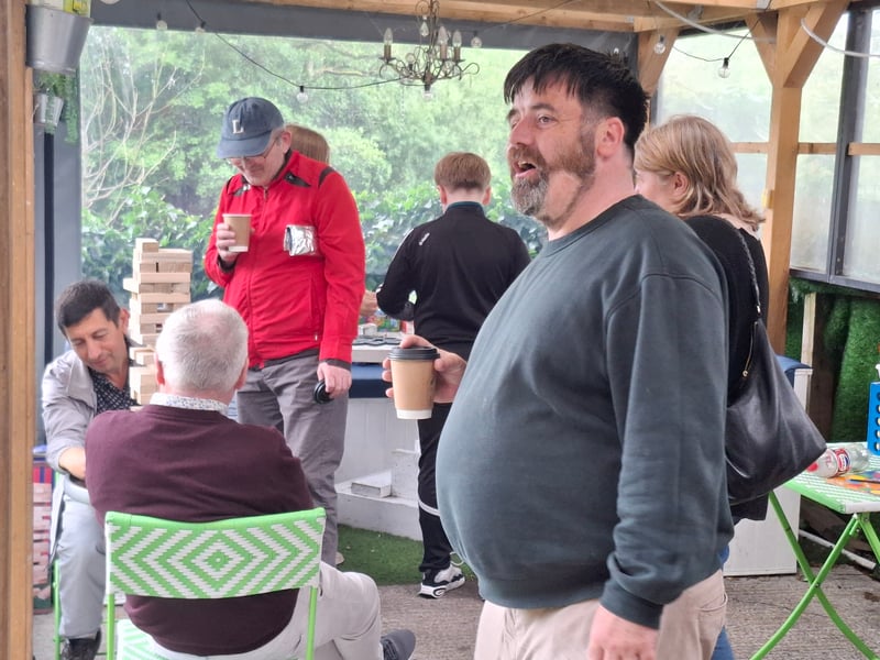 Local councillor Chris Pender was among the attendees at the event
