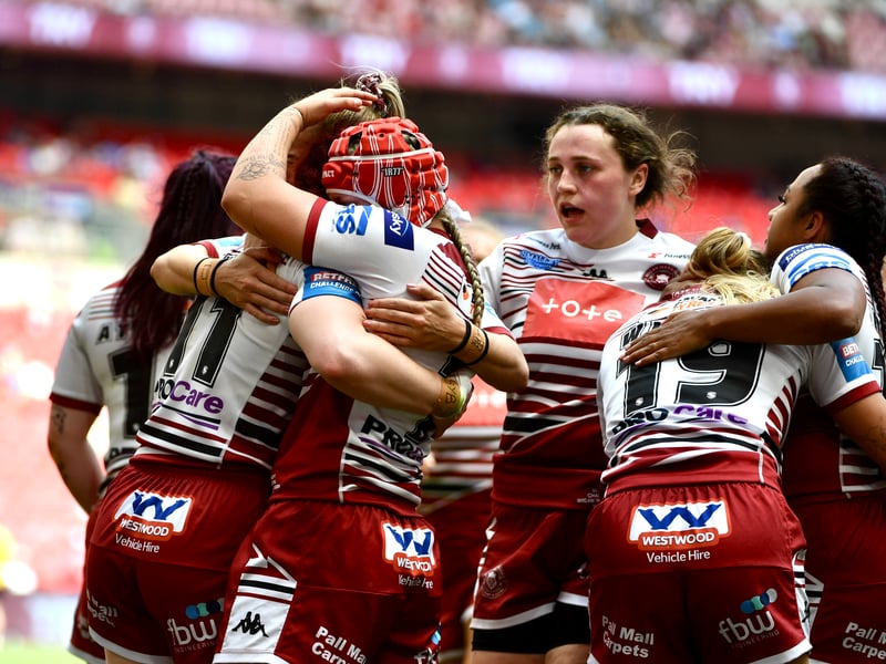Jones was the top tackler for the Warriors Women in their dominant win over Saints, with 30 tackles to her name under the famous Wembley arch.