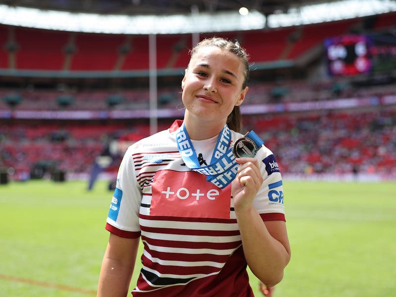 The 19-year-old halfback produced a Player of the Match performance, thanks to two try assists and three line break assists which helped Wigan get on the front foot from the start. Foubister also registered 220 metres with her in-play kicks.