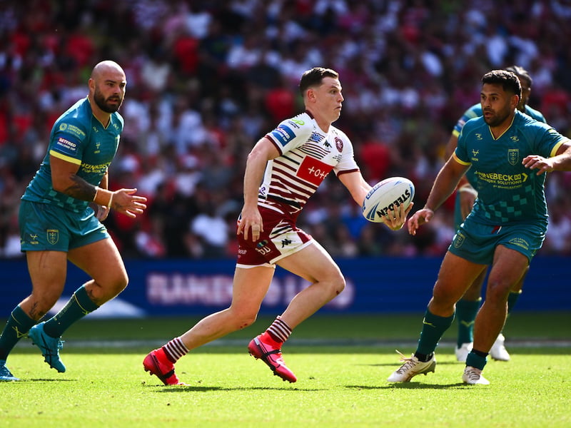 Seven Wigan players surpassed 100 metres in the men's final - Zach Eckersley (171), Ethan Havard (139), Noah Hodkinson (137), Jai Field (129), Ollie Partington (115), Adam Keighran (109) and Sam Walters (103).