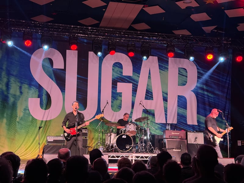 It was the band's first Scottish gig since 1994.