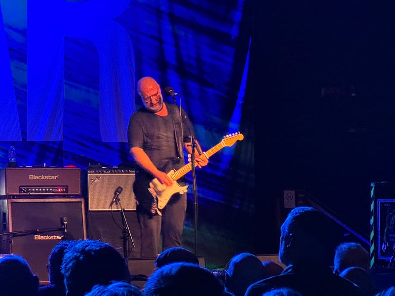 All three of the original lineup were present and correct - Bob Mould, David Barbe and Malcolm Travis.