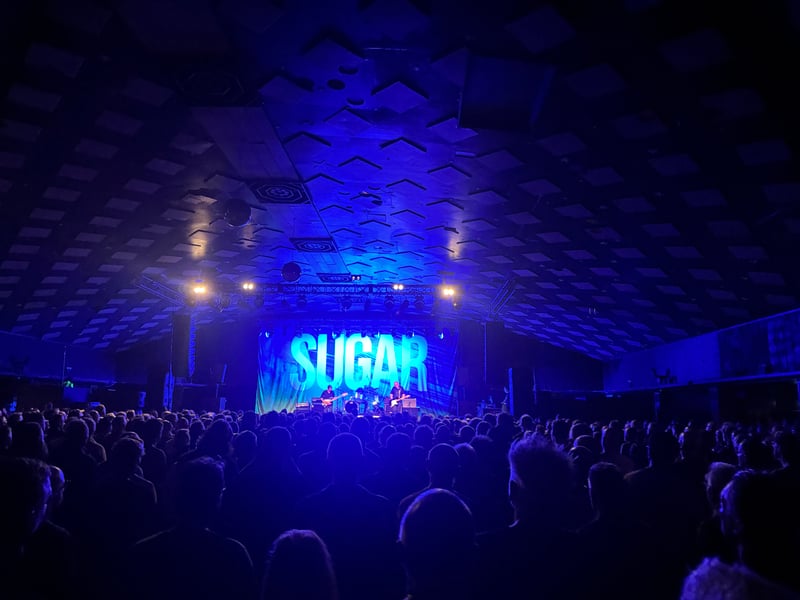 The Glasgow Barrowland was packed for the concert.