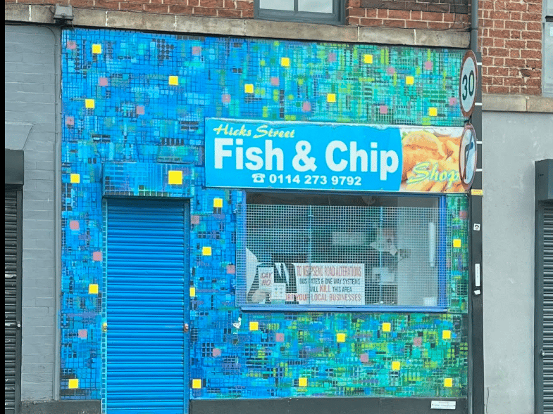 Hicks Street Fish & Chip Shop has excellent 4.7 star reviews. Trevor commented: "This is a hidden gem of a chippy. By far the best fish & chips I've ever had. Lovely brown chips and crispy batter, cooked to perfection. Service was quick and friendly."