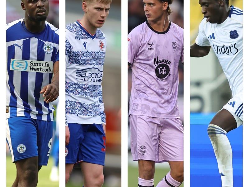 From left to right: Christian Saydee, Paddy Lane, Ryley Towler and Abdoulaye Kamara.
