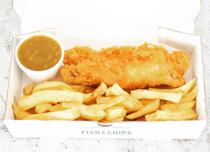Mr & Mrs Cod Fish & Chips has very favourable reviews and an average rating of 4.5 stars. Jane Elise said: "Delicious & fresh fish and chips. I throughly enjoyed the taste and everything was made to perfection- especially the crispy fish! Great service and really impeccably clean shop."