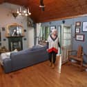Deirdre Goggin in her home in Ballindooley in Galway which will be demolished  as part of the proposed RIng Road plan.
