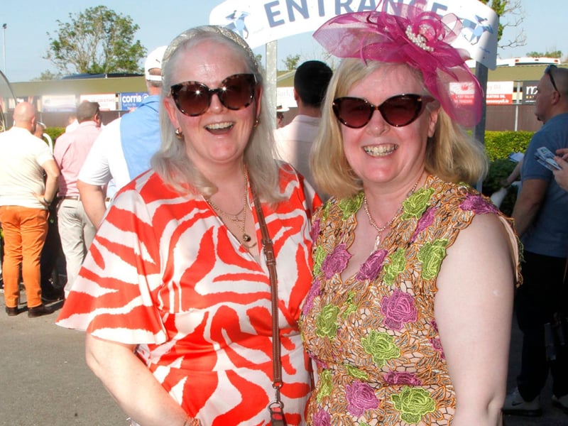 At Ballinrobe Races, pictured were Alison and Tara Curry from Knock.