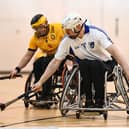Stephen Melvin of Connacht in action during last year's GAA Wheelchair Hurling & Camogie All-Ireland Finals in Carlow. 