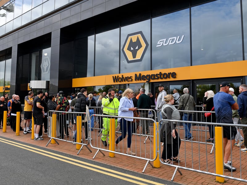 Launch of the new Wolves kit at Wolves Megastore, Molineux Stadium.