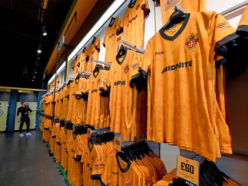 Launch of the new Wolves kit at Wolves Megastore, Molineux Stadium.