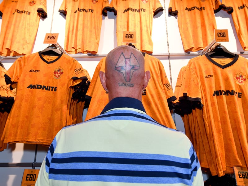 Launch of the new Wolves kit at Wolves Megastore, Molineux Stadium.
