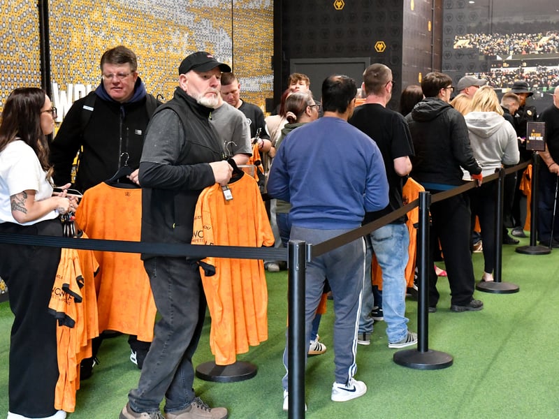 Launch of the new Wolves kit at Wolves Megastore, Molineux Stadium.