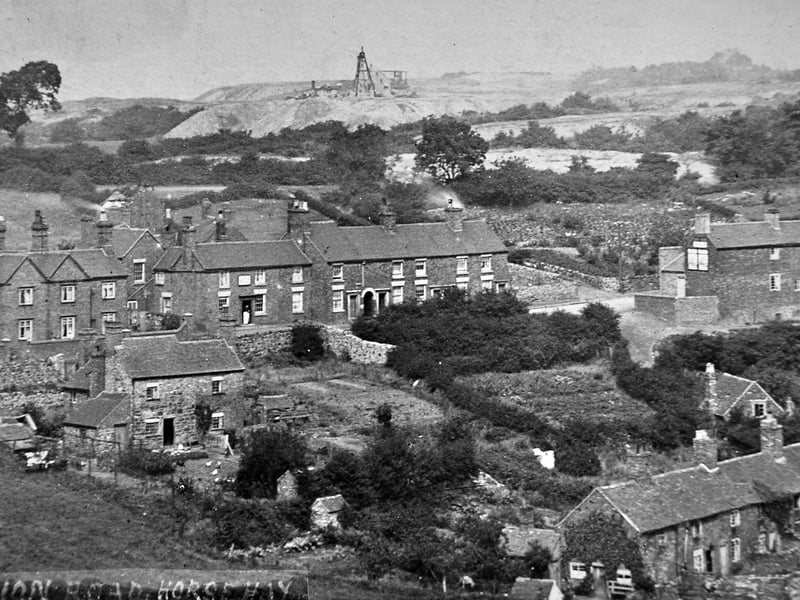 A wide panoramic view of Station Road in Horsehay, thought to date from around 1908, offering a peaceful glimpse of the village in the early 20th century. Captured by W S Allcock of Ironbridge for a postcard, the scene shows Horsehay as it would have appeared in an age of trams, horses and quieter roads, before the pace of modern change.