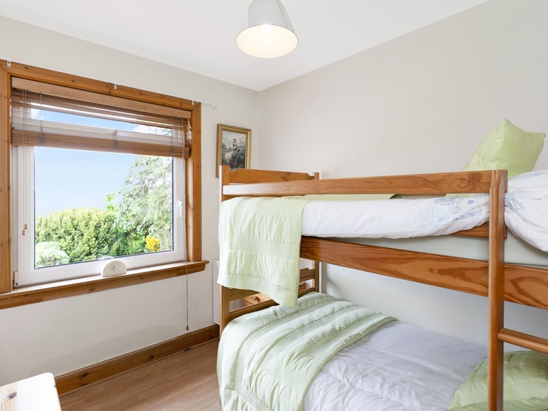 The fifth and final bedroom. The home is positioned besides open farmland too, offering stunning countryside views at every turn and a picturesque rural lifestyle, moments from the village of Macmerry and the town of Tranent.
