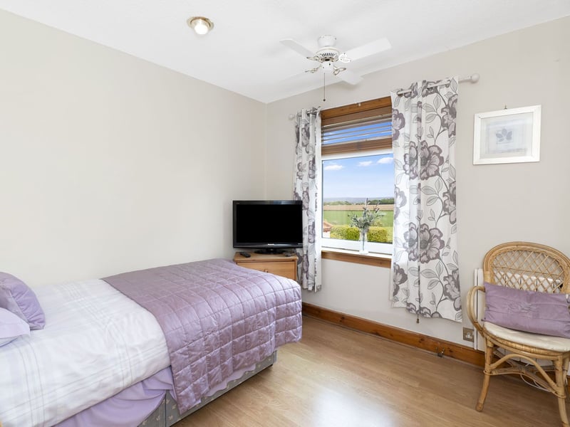 The fourth bedroom. Brigadoon begins with a vestibule and naturally-lit hall, offering storage and a high finish, which sets the scene for the following accommodation. It is but a glimpse of this home’s prestigious qualities.