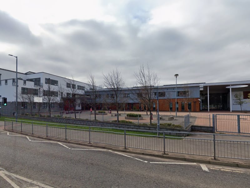 Up next on our list is Falkirk High School where 33 per cent of pupils achieve at least five Highers. 32.1 per cent of the school's 1,123 pupils come from 'deprived' backgrounds.