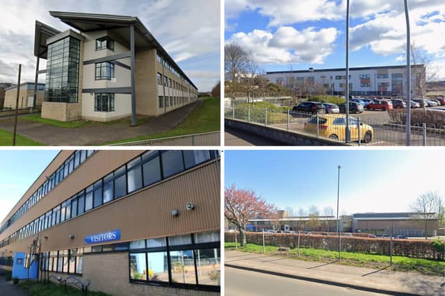 The four best performing high schools in Falkirk when it comes to exam results.