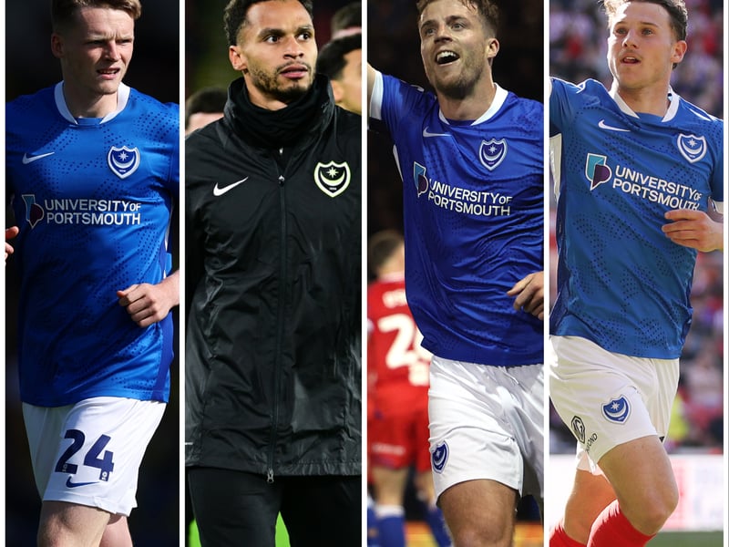 Pompey contract latest with duo's future still uncertain.