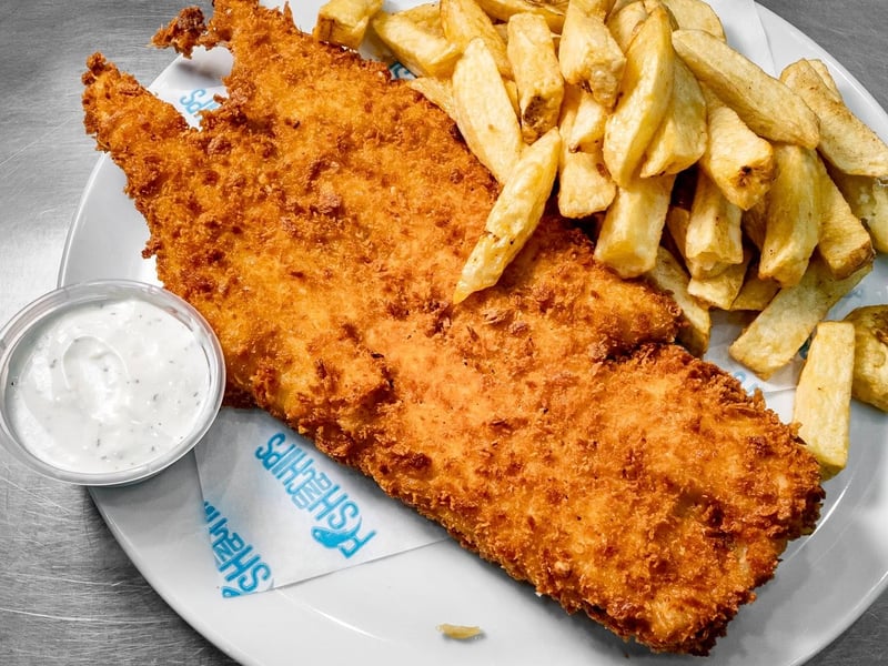 Giovanni's Fish & Chips on Northfield Broadway.