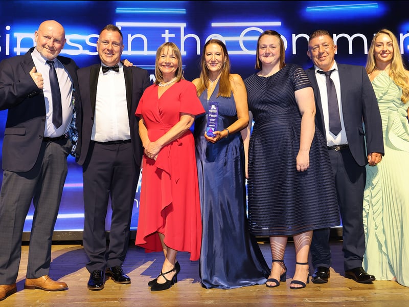 Business in the Community Award winners - Doocey Group.
Picture by Phil Blagg Photography