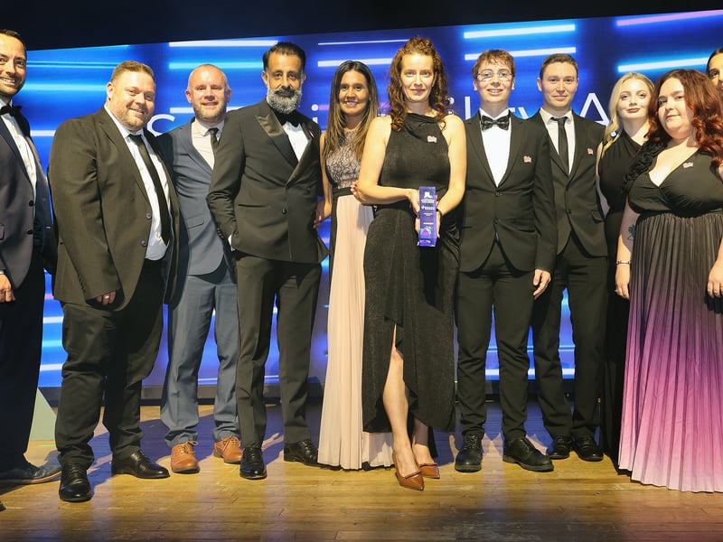 The Big Phone Store - winners of the Sustainability award and Growth and Innovation award.
Picture by Phil Blagg Photography
