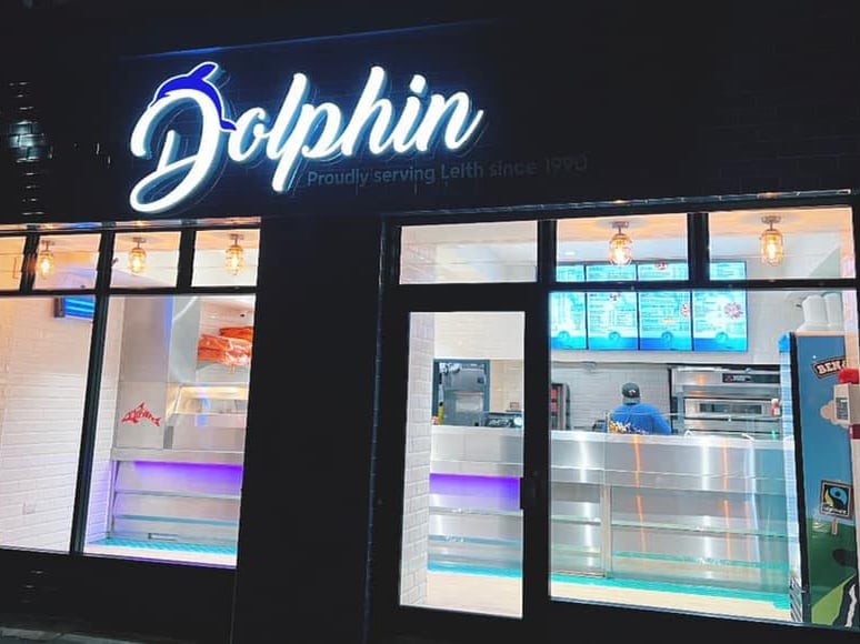 Dolphin Fish & Chip Shop on North Junction Street.