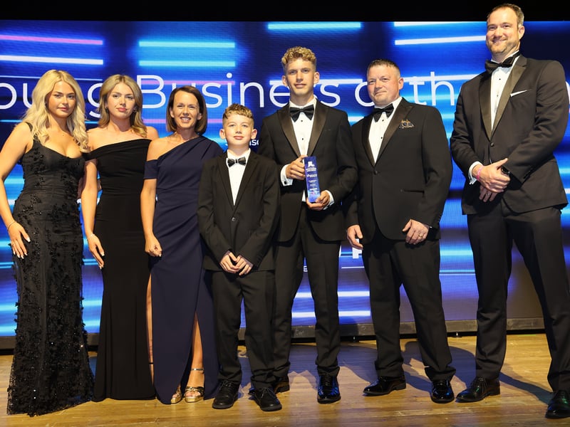 Young Business of the Year winners Wakeykoi & Aquatics.
Picture by Phil Blagg Photography
