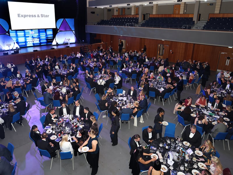 Express and Star Business Awards 2026 at the Halls, University of Wolverhampton.