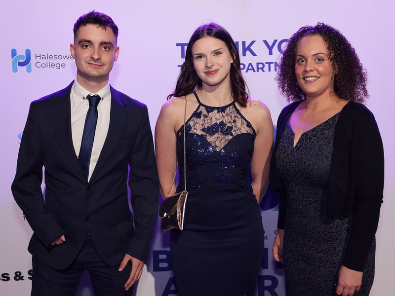 Express and Star Business Awards 2026 at the Halls, University of Wolverhampton.
Jude Ashton with members from Wolverhampton City Council.
