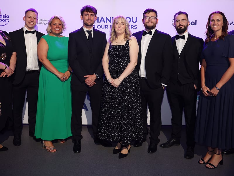 Express and Star Business Awards 2026 at the Halls, University of Wolverhampton.
Pictured are the sponsors, Safran