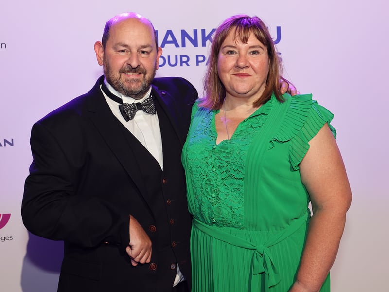 Stephen Smith and Karen Smith from Aphasia Support.

